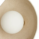 Modern Organic Ceramic Sconce