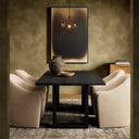 Solara Dining Table - Black Wash Mango