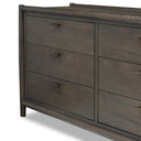 Veritas 9 Drawer Dresser - Smoked Black Oak