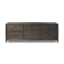 Veritas 9 Drawer Dresser - Smoked Black Oak