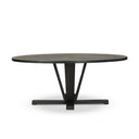 Aria Cobain Dining Table - 72 Flint Black