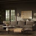 Aurelia Colt 3-Piece U Sectional - Savoy Coffee