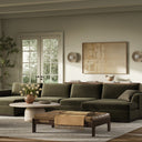 Aurelia Colt 3-Piece U Sectional - Surrey Olive