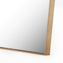 Stylish Georgina Rectangle Floor Mirror - Polished Brass