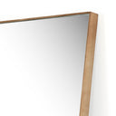 Stylish Georgina Rectangle Floor Mirror - Polished Brass
