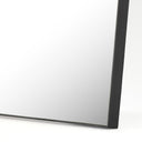 Stylish Georgina Rectangle Floor Mirror - Iron Matte Black