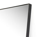 Stylish Georgina Rectangle Floor Mirror - Iron Matte Black
