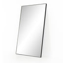 Stylish Georgina Rectangle Floor Mirror - Iron Matte Black