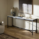 Forge Hammered Iron Console Table - Default Title