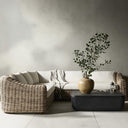 Verano Outdoor 3-Piece Sectional - Chunky Sand Woven