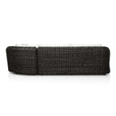 Verano Outdoor 3-Piece Sectional - Chunky Charcoal Woven