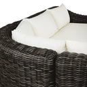 Verano Outdoor 3-Piece Sectional - Chunky Charcoal Woven