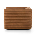 Verity Padma Swivel Chair - Eucapel Cognac