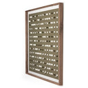 Aurelian See Through Olive by FH Art Studio - 48X48 Rustic Walnut