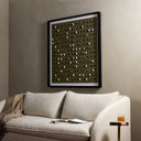 Aurelian See Through Olive by FH Art Studio - 48X48 Black Maple