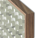 Aurelian See Through Olive by FH Art Studio - 72X32 Rustic Walnut