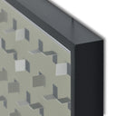 Aurelian See Through Olive by FH Art Studio - 72X32 Black Maple