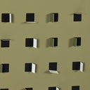 Aurelian See Through Olive by FH Art Studio - 72X32 Black Maple