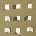 LuxeVista See Through Taupe by FH Art Studio - 72X32