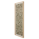 LuxeVista See Through Taupe by FH Art Studio - 72X32