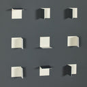 Luminara See Through Dark Shadow by FH Art Studio - 72X32