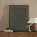 Opulent Free Form Lines II Olive by The Holly Collective - 30X40