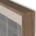 Artisan Weave Bhujodi Textile 1 - Chocolate W Rustic Walnut