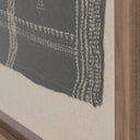 Artisan Weave Bhujodi Textile 1 - Chocolate W Rustic Walnut