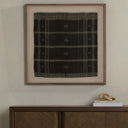 Artisan Weave Bhujodi Textile 1 - Chocolate W Rustic Walnut