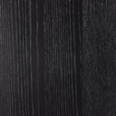 Verity Panel and Glass Door Double Cabinet - Drifted Matte Black