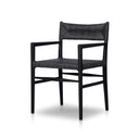 Avelon Outdoor Dining Armchair - Black Teak