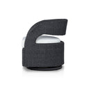 Solara Outdoor Swivel Chair - Vintage Coal