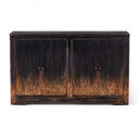 Hourglass Sideboard - Distressed Black 63