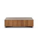 Aria Hudson Large Square Coffee Table - Natural Yukas