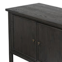 Vesper Sideboard - Cracked Smoked Black Veneer