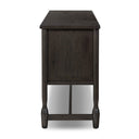 Vesper Sideboard - Cracked Smoked Black Veneer