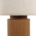Elite Haney Floor Lamp - Light Smoked Oak Veneer