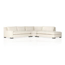 Aveline Albany 3-Piece Sectional - Right Facing Bumper Chaise Alcott Fawn