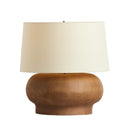 Sleek Kragen Table Lamp - Dark Sand Porcelain
