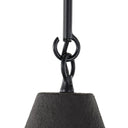Aurelia Grazia Small Pendant - Matte Black Plaster