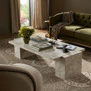 Verity Romano Coffee Table - Lunar Marble