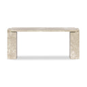 Aria Console Table - Lunar Marble
