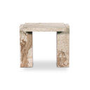 Alonzo End Table - Desert Taupe Marble
