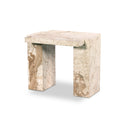 Alonzo End Table - Desert Taupe Marble