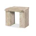 Alonzo End Table - Lunar Marble