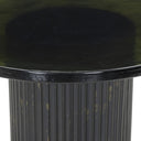 Ember Ruben End Table - Moss Cast Glass