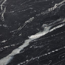 Nova End Table - Polished Black Marble