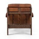 Verity Halston Chair With Ottoman - Heirloom Sienna