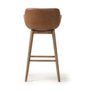Verity Hannah Swivel Bar Counter Stool - Bar Sonoma Chestnut