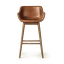 Verity Hannah Swivel Bar Counter Stool - Bar Sonoma Chestnut